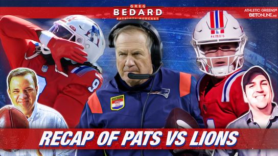 .@athleticgreens Podcast & Video: Bedard Patriots Pod - After Lions shutout, are Pats a good team now? taken at BSJ Headquarters (Bedard Columns)